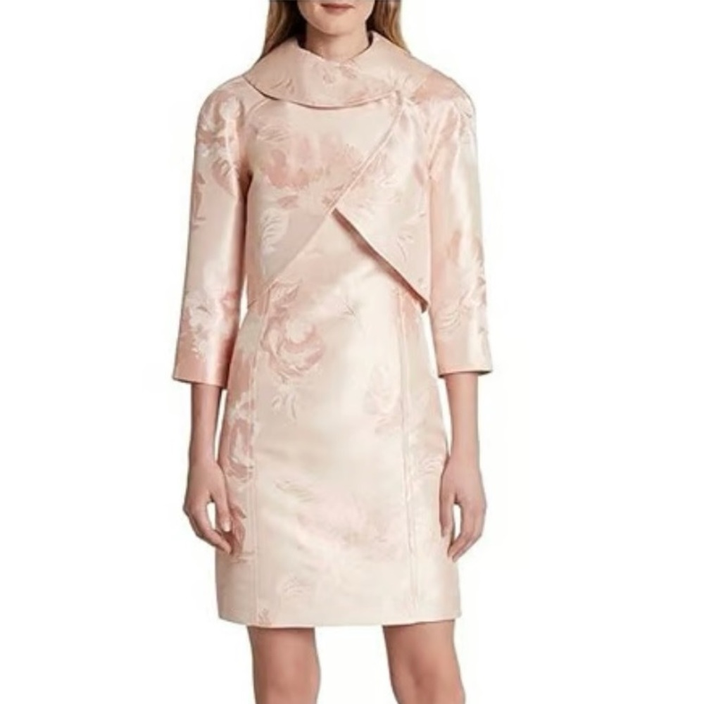 Tahari/ Arthur Levine Dress Jacket Set Size 4